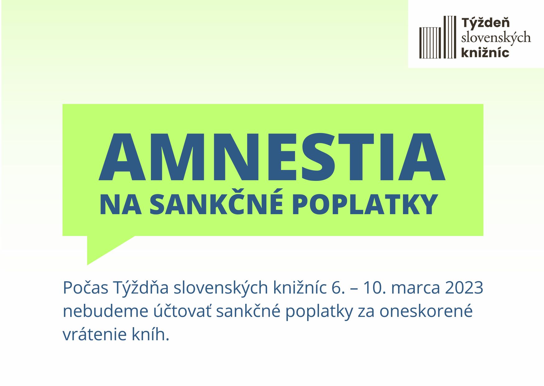 Amnestia na sankčné poplatky